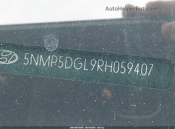 5NMP5DGL9RH059407 2024 HYUNDAI SANTA FE Red ძრავის განყოფილების ხედი