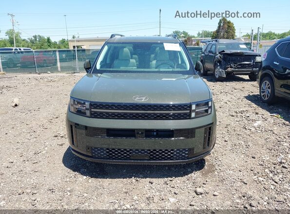 5NMP5DGLXRH044348 2024 HYUNDAI SANTA FE Green Вид щитка приладів
