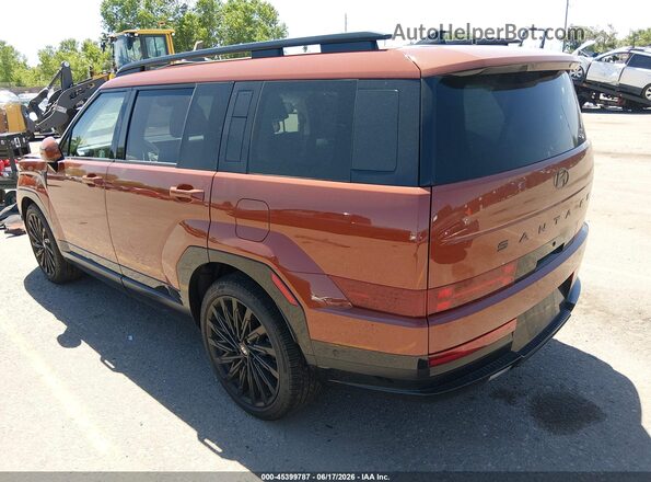 5NMP5DGLXSH132659 2025 HYUNDAI SANTA FE Orange Задня ліва чверть