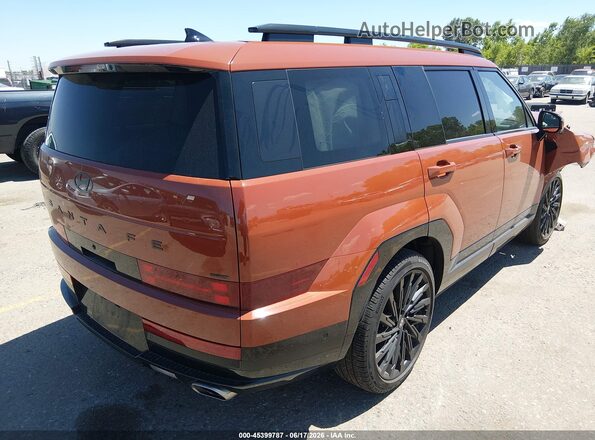 5NMP5DGLXSH132659 2025 HYUNDAI SANTA FE Orange Задня права чверть