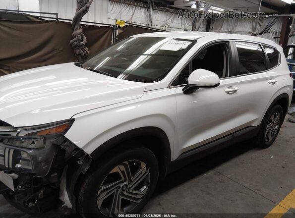 5NMS14AJ0NH375852 2022 HYUNDAI SANTA FE White 