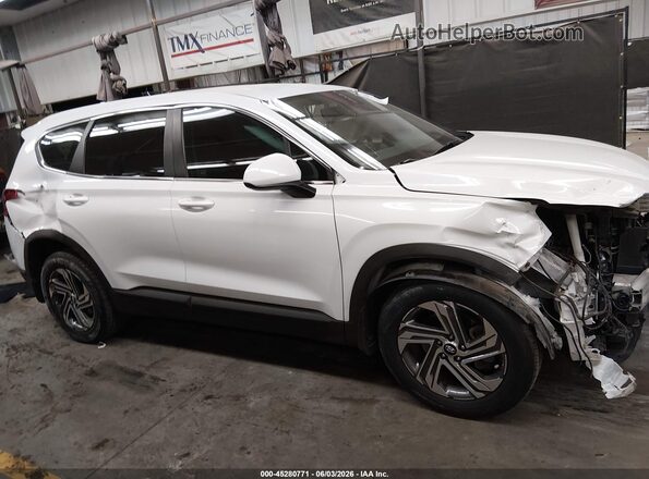5NMS14AJ0NH375852 2022 HYUNDAI SANTA FE White Սալոնի 360 աստիճան տեսք