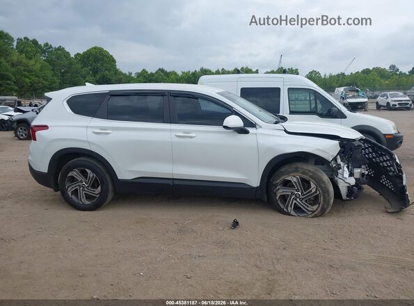 5NMS14AJ3NH400534 2022 HYUNDAI SANTA FE White Widok wnętrza z tyłu