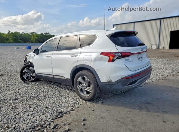 5NMS14AJ4MH312221 2021 HYUNDAI SANTA White Հետևի ձախ