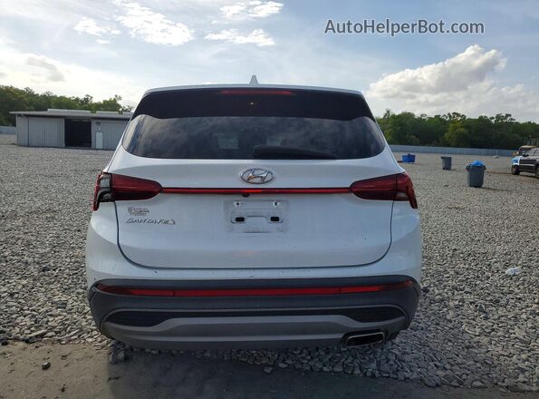 5NMS14AJ4MH312221 2021 HYUNDAI SANTA White Հետևի տեսք