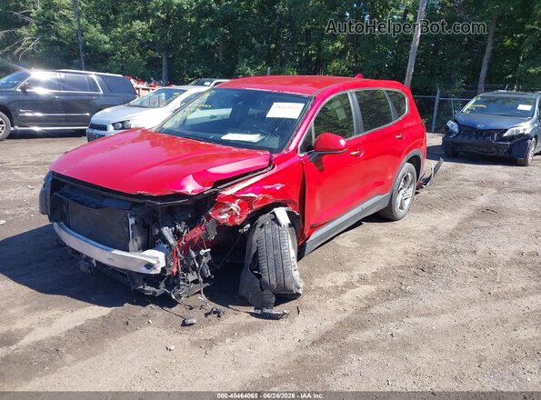 5NMS14AJ4NH403443 2022 HYUNDAI SANTA FE Red Передня ліва чверть