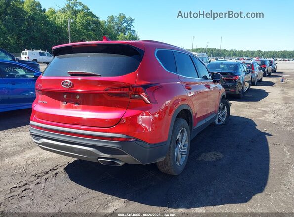 5NMS14AJ4NH403443 2022 HYUNDAI SANTA FE Red Задня права чверть