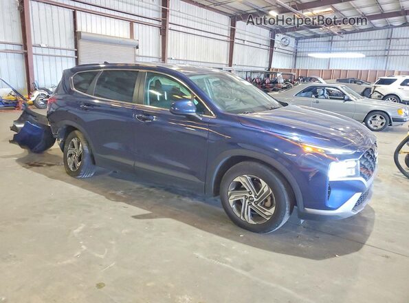 5NMS14AJ4PH589455 2023 HYUNDAI SANTA Синий Передняя правая четверть