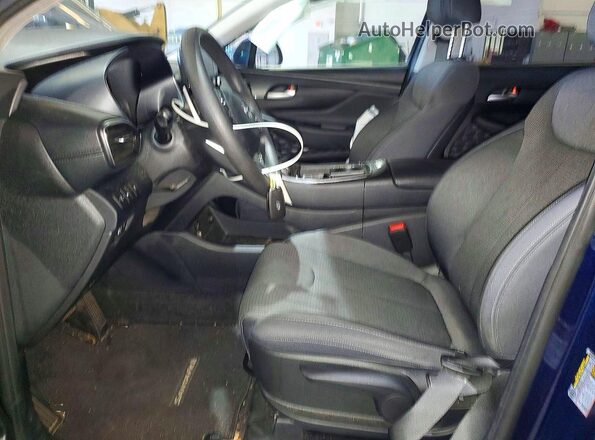 5NMS14AJ4PH589455 2023 HYUNDAI SANTA Синий Вид салона спереди