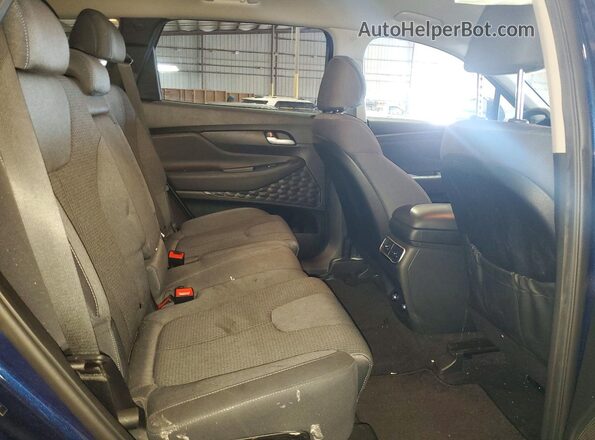 5NMS14AJ4PH589455 2023 HYUNDAI SANTA Синий Вид задней части салона