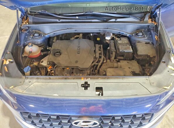 5NMS14AJ4PH589455 2023 HYUNDAI SANTA Синий Вид подкапотного пространства