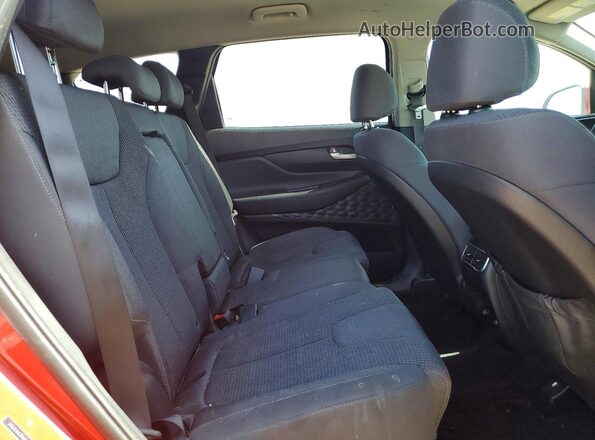 5NMS14AJ5MH339525 2021 HYUNDAI SANTA Red უკანა სალონის ხედი