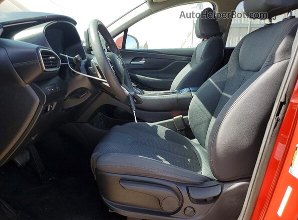 5NMS14AJ5MH339525 2021 HYUNDAI SANTA Red წინა სალონის ხედი