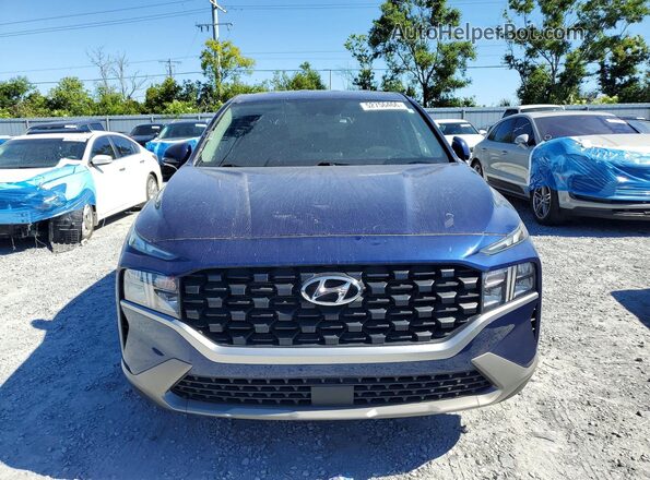 5NMS14AJ5NH397586 2022 HYUNDAI SANTA Blue წინა ხედი