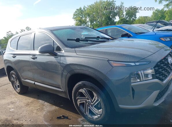 5NMS1DAJ0PH571695 2023 HYUNDAI SANTA FE Серый Вид задней части салона