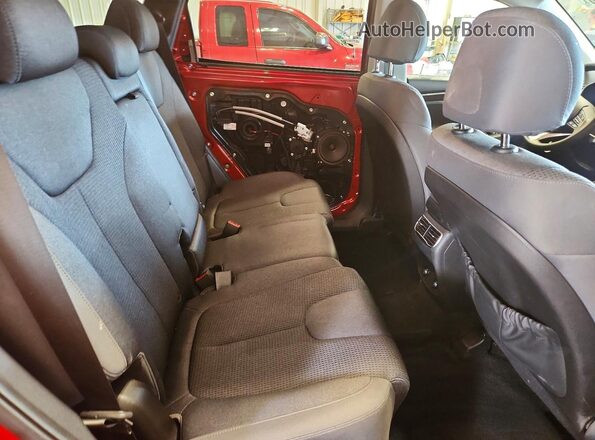 5NMS1DAJ1MH371002 2021 HYUNDAI SANTA Maroon უკანა სალონის ხედი