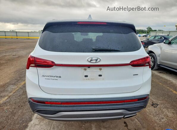 5NMS1DAJ2MH318440 2021 HYUNDAI SANTA White Вид ззаду
