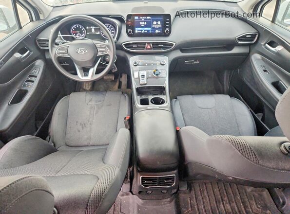 5NMS1DAJ2MH318440 2021 HYUNDAI SANTA White Вид панелі приладів
