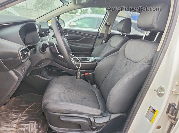 5NMS1DAJ2MH318440 2021 HYUNDAI SANTA White Вид салону спереду
