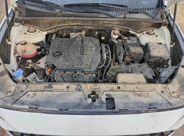 5NMS1DAJ2MH318440 2021 HYUNDAI SANTA White Вид підкапотного простору