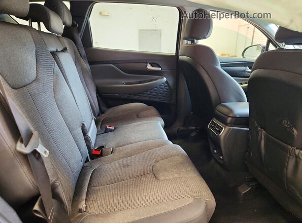 5NMS1DAJ2MH361921 2021 HYUNDAI SANTA Black Vista interior trasera