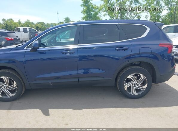 5NMS1DAJ2NH385461 2022 HYUNDAI SANTA FE Dark Blue Панорамний вид салону 360°