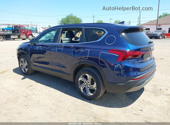 5NMS1DAJ3MH346814 2021 HYUNDAI SANTA FE Blue 