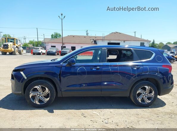 5NMS1DAJ3MH346814 2021 HYUNDAI SANTA FE Blue 