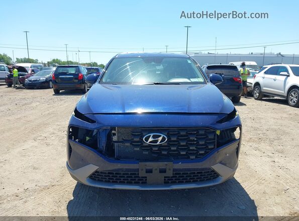 5NMS1DAJ3MH346814 2021 HYUNDAI SANTA FE Blue 