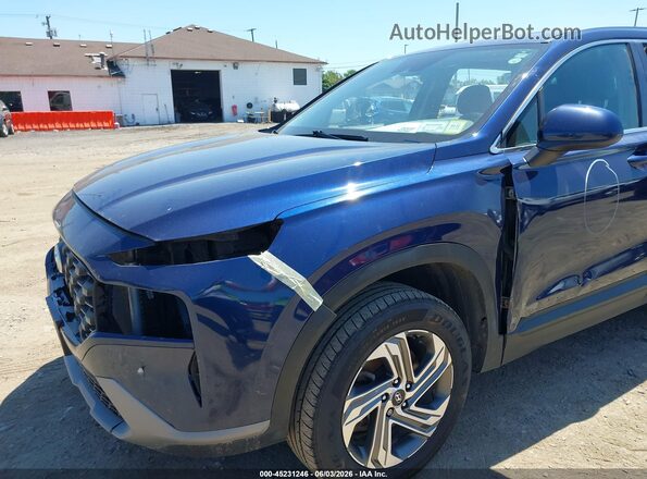 5NMS1DAJ3MH346814 2021 HYUNDAI SANTA FE Blue 