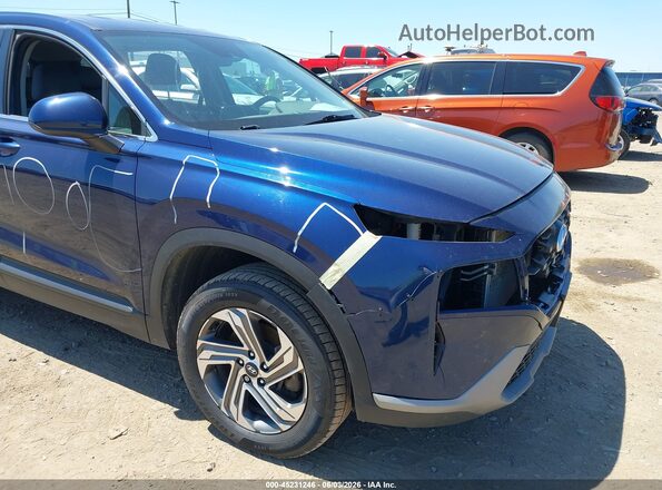 5NMS1DAJ3MH346814 2021 HYUNDAI SANTA FE Blue 