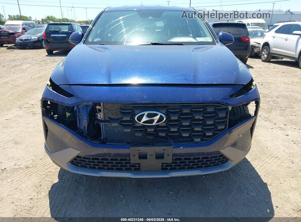 5NMS1DAJ3MH346814 2021 HYUNDAI SANTA FE Blue 