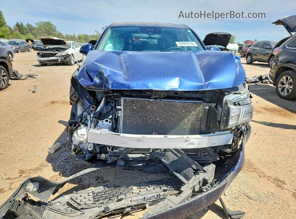 5NMS1DAJ5MH355031 2021 HYUNDAI SANTA Blue Դիմացի տեսք