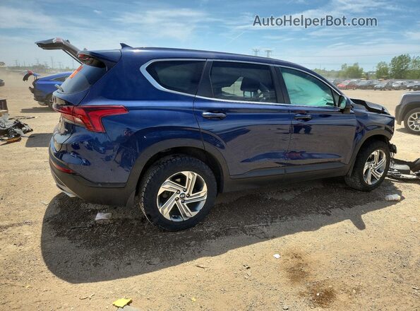 5NMS1DAJ5MH355031 2021 HYUNDAI SANTA Blue Հետևի աջ