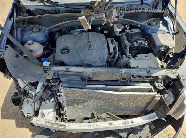 5NMS1DAJ5MH355031 2021 HYUNDAI SANTA Blue Սալոնի հետևի տեսք