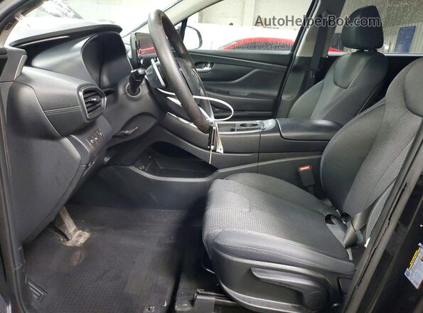 5NMS1DAJ7PH542503 2023 HYUNDAI SANTA Black Widok wnętrza z przodu