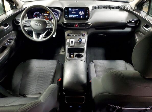 5NMS1DAJ7PH542503 2023 HYUNDAI SANTA Black Widok deski rozdzielczej