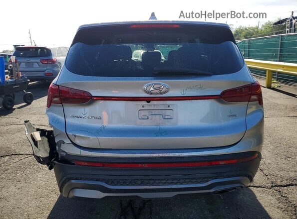 5NMS1DAJ8MH327109 2021 HYUNDAI SANTA Silver უკანა ხედი