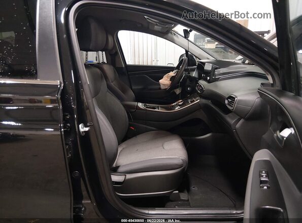 5NMS1DAJXPH597804 2023 HYUNDAI SANTA FE Черный Вид салона спереди