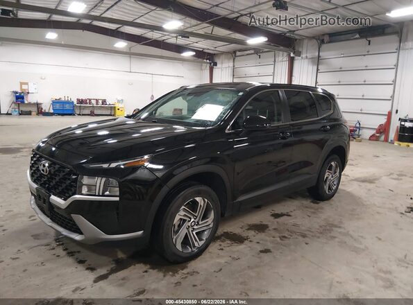 5NMS1DAJXPH597804 2023 HYUNDAI SANTA FE Черный Передняя левая четверть