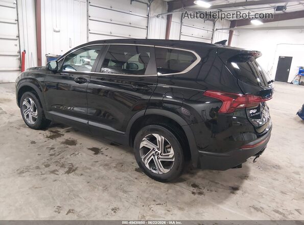 5NMS1DAJXPH597804 2023 HYUNDAI SANTA FE Черный Задняя левая четверть