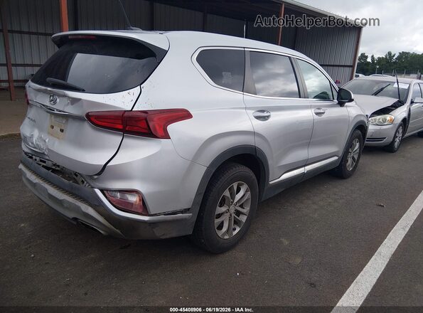 5NMS23AD0KH010519 2019 HYUNDAI SANTA FE Silver Հետևի աջ