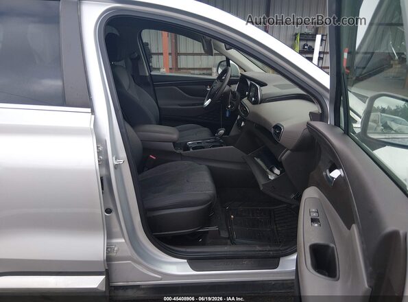 5NMS23AD0KH010519 2019 HYUNDAI SANTA FE Silver Սալոնի դիմացի տեսք