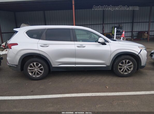5NMS23AD0KH010519 2019 HYUNDAI SANTA FE Silver Սալոնի հետևի տեսք
