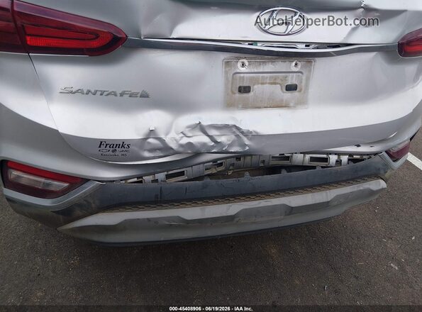 5NMS23AD0KH010519 2019 HYUNDAI SANTA FE Silver 