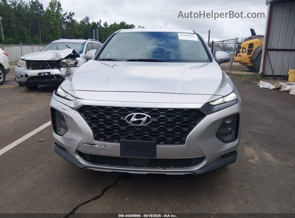 5NMS23AD0KH010519 2019 HYUNDAI SANTA FE Silver Սարքավորումների վահանակի տեսք