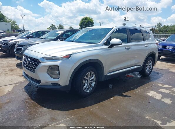 5NMS23AD1KH020413 2019 HYUNDAI SANTA FE Silver Przód lewy