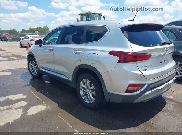 5NMS23AD1KH020413 2019 HYUNDAI SANTA FE Silver Tył lewy