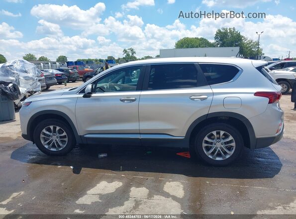 5NMS23AD1KH020413 2019 HYUNDAI SANTA FE Silver Widok wnętrza 360 stopni