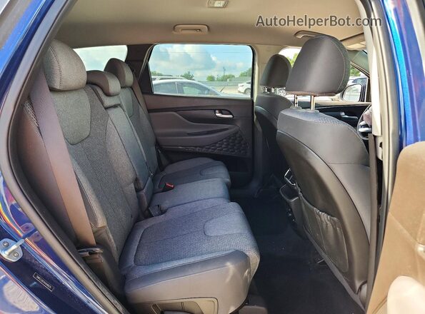 5NMS23AD1KH048079 2019 HYUNDAI SANTA Blue 